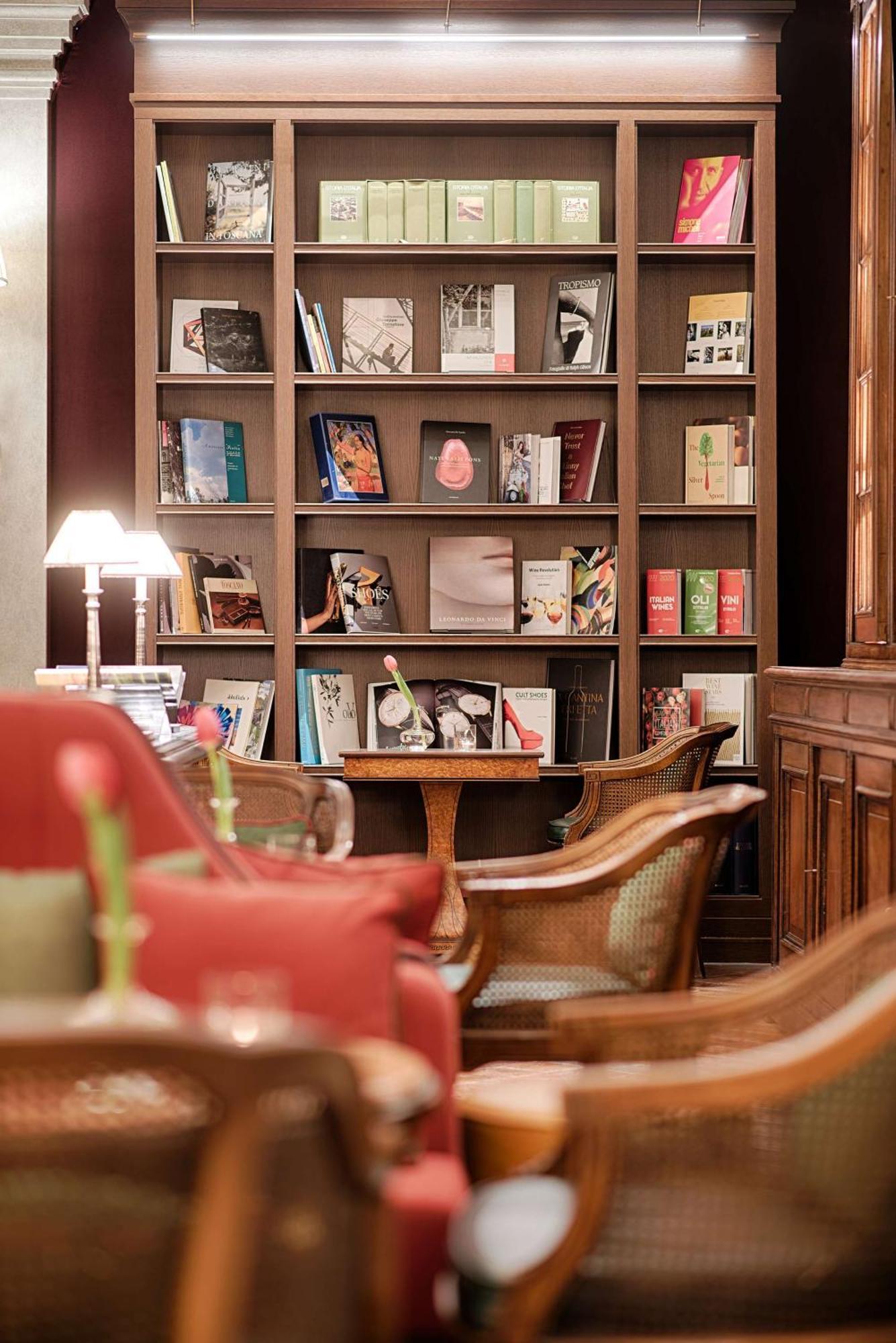 Tivoli Palazzo Gaddi Firenze Hotel Экстерьер фото Library