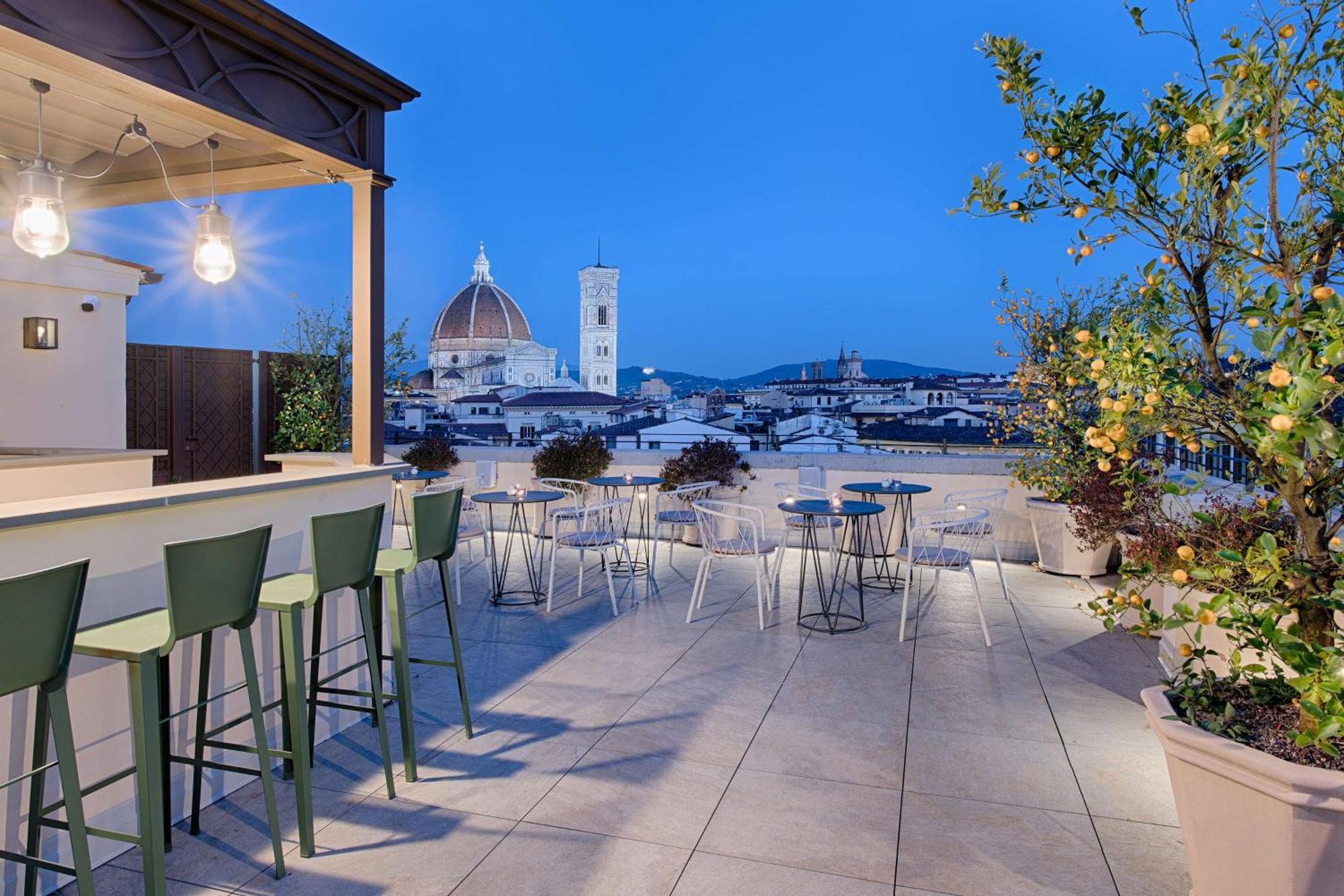 Tivoli Palazzo Gaddi Firenze Hotel Экстерьер фото Rooftop bar